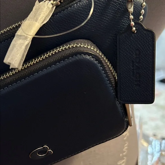 Coach Dark Blue Belt Bag - Picture 3 of 8